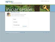 Tablet Screenshot of ovidia.agrosap.es
